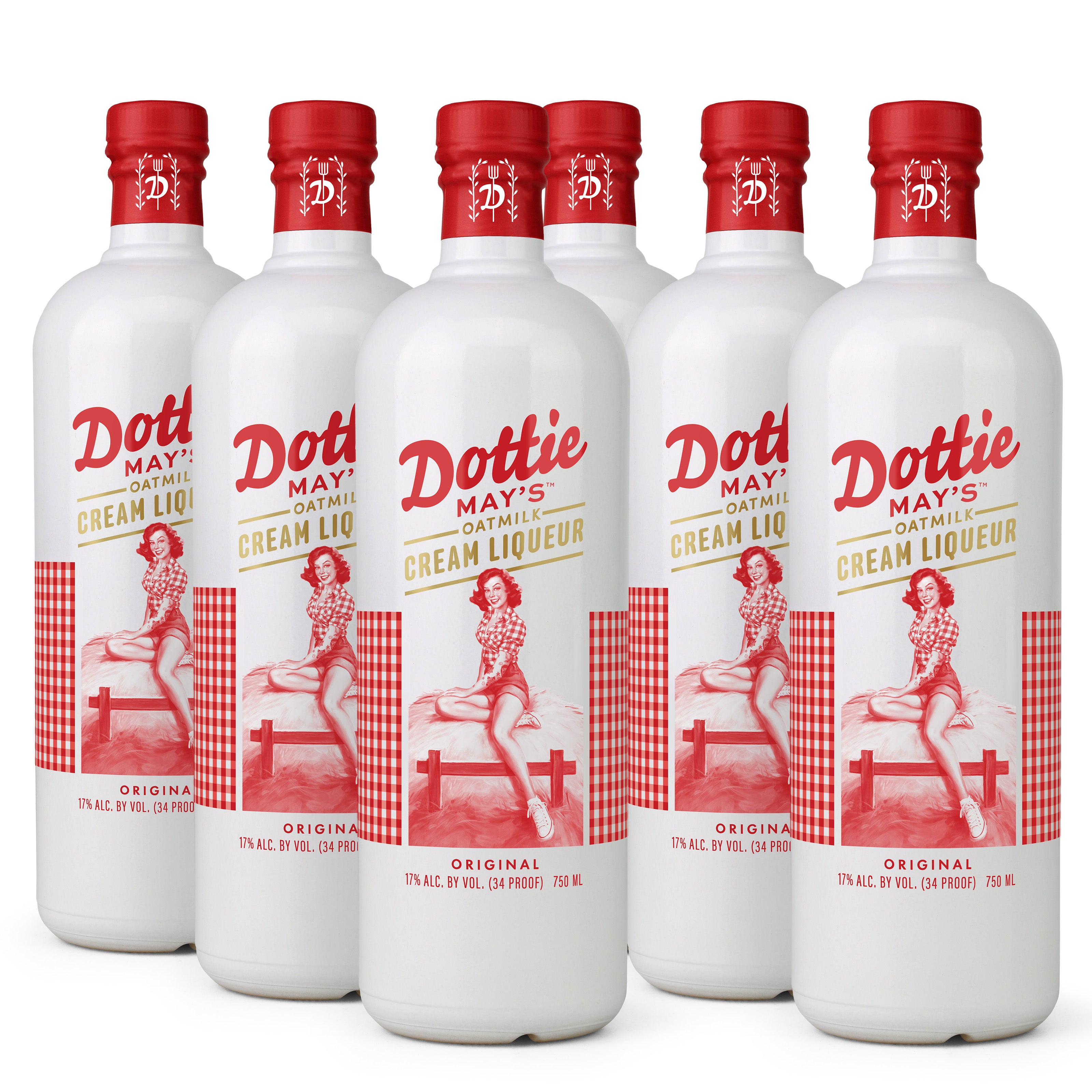 May\'s™ Dottie – Liqueur Oatmilk Cream (6 Dotties Bottles) Drink
